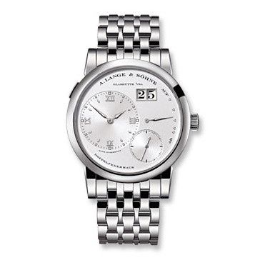 A. Lange & Sohne Lange 1 White Gold / Silver / Bracelet 101.539