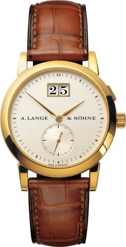 A. Lange & Sohne Saxonia Big Date Yellow Gold / Champagne 105.021