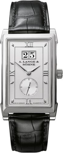 A. Lange & Sohne Cabaret Big Date Platinum / Silver / Nota Romana 107.025