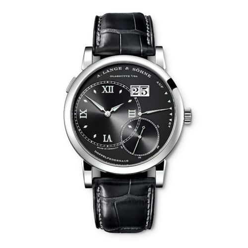 A. Lange & Sohne Grand Lange 1 Luminous White Gold / Black 115.028