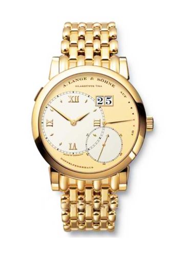 A. Lange & Sohne Grande Lange 1 Yellow Gold / Champagne / Bracelet 115.321