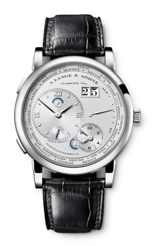 A. Lange & Sohne Lange 1 Timezone Platinum / Silver 116.025