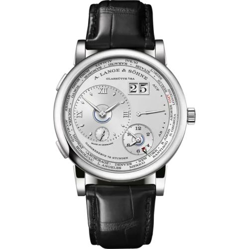 A. Lange & Sohne Lange 1 Timezone Platinum / Silver 136.025