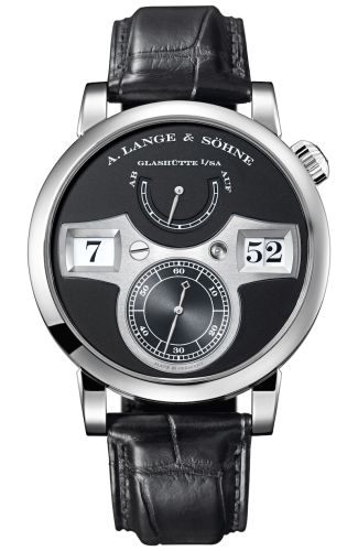 A. Lange & Sohne Zeitwerk White Gold / Black 140.029