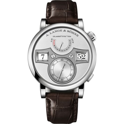 A. Lange & Sohne Zeitwerk Platinum / Silver 142.025