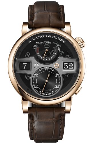 A. Lange & Sohne Zeitwerk Honeygold Lumen 142.055