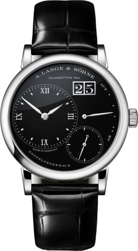 A. Lange & Sohne Liittle Lange 1 Platinum / Onyx / 30th Anniversary 181.062