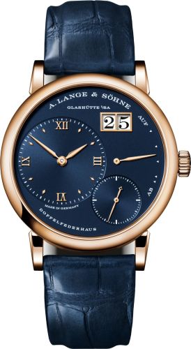 A. Lange & Sohne Little Lange 1 Pink Gold / Blue / 30th Anniversary 181.063