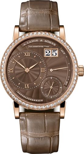 A. Lange & Sohne Kleine Lange 1 White Gold - Diamond / Brown 181.837