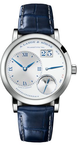 A. Lange & Sohne Kleine Lange 1 Moonphase White Gold / 25th Anniversary 182.066