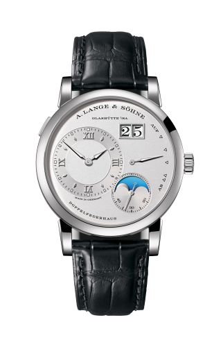 A. Lange & Sohne Lange 1 Moonphase Day / Night Platinum / Silver 190.025