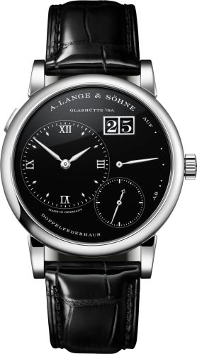 A. Lange & Sohne Lange 1 Platinum / Onyx / 30th Anniversary 191.062