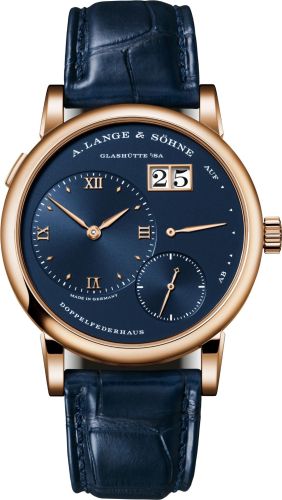A. Lange & Sohne Lange 1 Pink Gold / Blue / 30th Anniversary 191.063