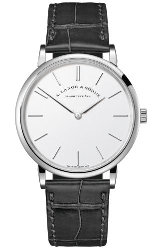 A. Lange & Sohne Saxonia Thin White Gold / Silver 201.027