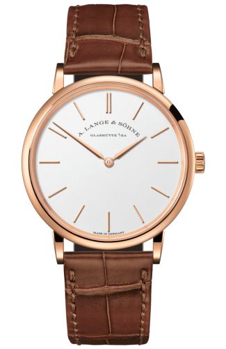 A. Lange & Sohne Saxonia Thin Pink Gold / Silver 201.033