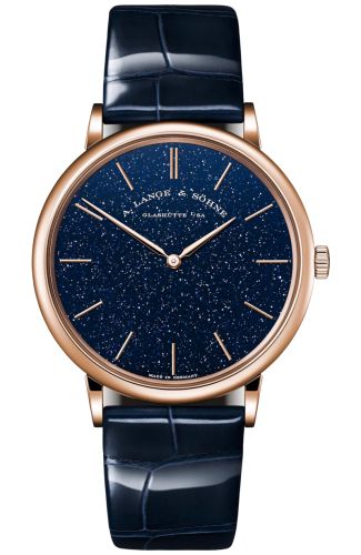 A. Lange & Sohne Saxonia Thin Pink Gold / Aventurine 211.088