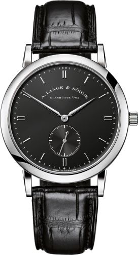 A. Lange & Sohne Saxonia White Gold / Black 215.029