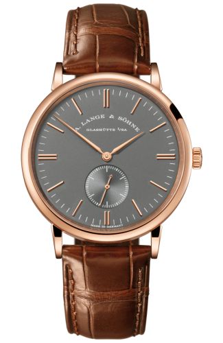 A. Lange & Sohne Saxonia Pink Gold / Grey / Boutique Edition 216.033