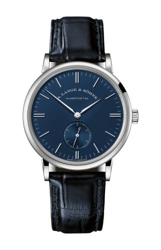 A. Lange & Sohne Saxonia 35 White Gold / Blue 219.028