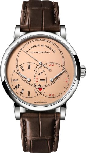 A. Lange & Sohne Richard Lange Jumping Seconds White Gold / Pink 252.056