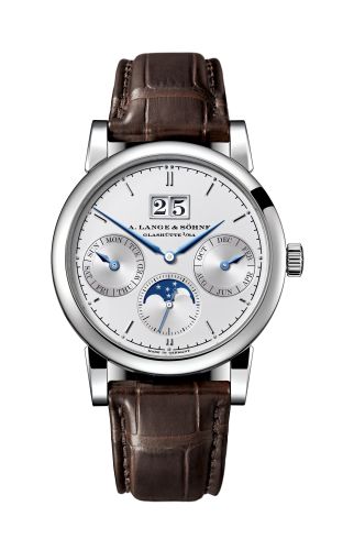 A. Lange & Sohne Saxonia Annual Calendar White Gold / Silver 330.026