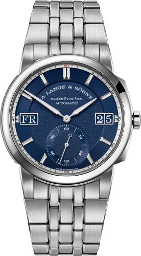 A. Lange & Sohne Odysseus Stainless Steel / Blue / Bracelet 363.179