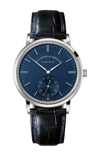 A. Lange & Sohne Saxonia Automatik White Gold / Blue 380.028