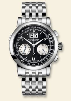 A. Lange & Sohne Datograph Platinum / Black / Bracelet 403.435