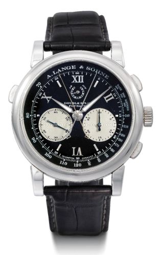 A. Lange & Sohne Double Split Stainless Steel 404.035X