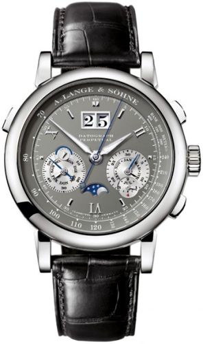 A. Lange & Sohne Datograph Perpetual White Gold / Grey 410.030