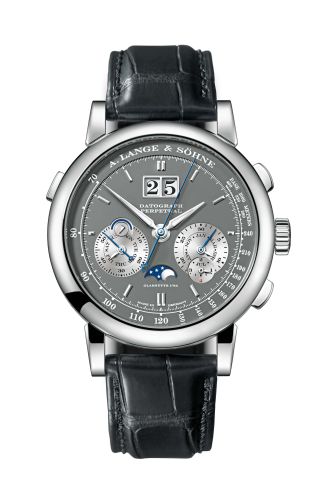 A. Lange & Sohne Datograph Perpetual White Gold / Grey 410.038