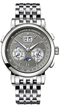 A. Lange & Sohne Datograph Perpetual White Gold / Grey / Bracelet 410.430