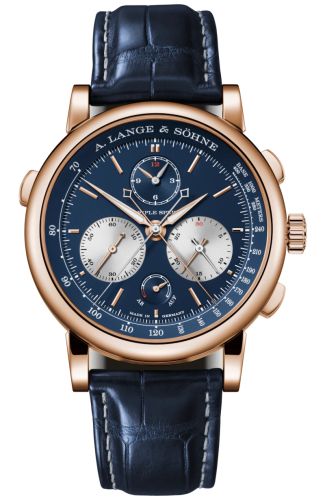 A. Lange & Sohne Triple Split Pink Gold / Blue 424.037