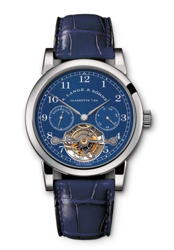A. Lange & Sohne Tourbillon Pour le Mérite White Gold Blue 701.007