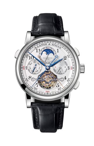 A. Lange & Sohne Tourbograph Perpetual 'Pour le Mérite' Platinum / Silver 706.025