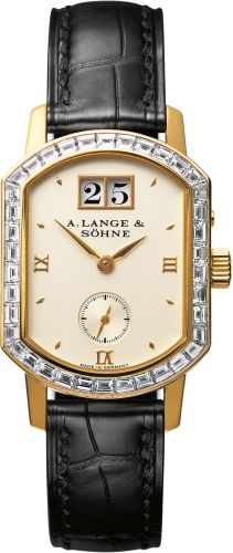 A. Lange & Sohne Arkade Big Date Yellow Gold - Baguette / Champagne 801.022