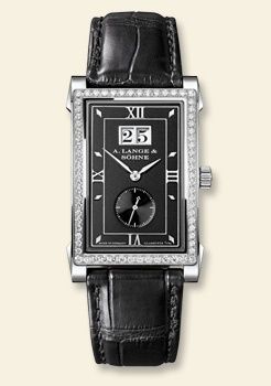 A. Lange & Sohne Cabaret White Gold - Diamond / Black 808.034