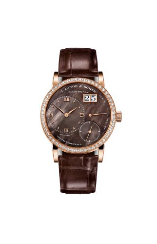 A. Lange & Sohne Kleine Lange 1 Soirée Pink Gold / Black MOP 813.043
