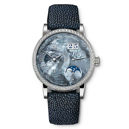 A. Lange & Sohne Little Lange 1 Moonphase White Gold - Diamond / Blue MOP 819.049