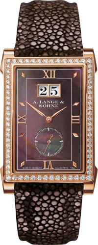 A. Lange & Sohne Cabaret Pink Gold - Diamond / Black MOP 827.043