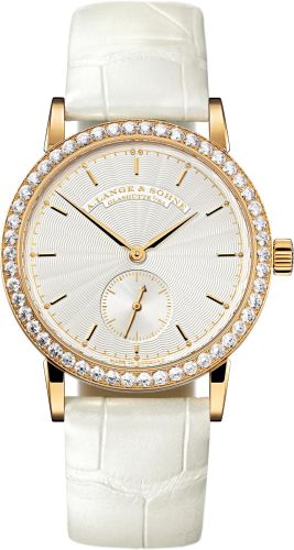 A. Lange & Sohne Little Saxonia Yellow Gold - Diamond / Silver 835.022