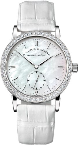 A. Lange & Sohne Little Saxonia White Gold - Diamond / MOP 835.029