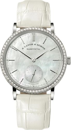 A. Lange & Sohne Saxonia White Gold - Diamond / MOP 840.029