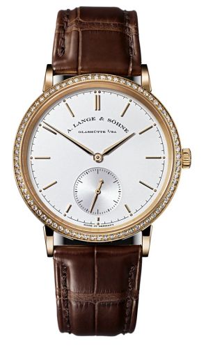 A. Lange & Sohne Saxonia Automatik Pink Gold / Diamond 842.032