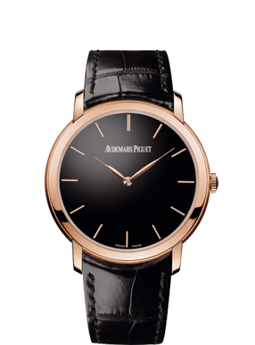Audemars Piguet Jules Audemars 15180 Extra-Thin Pink Gold / Black 15180OR.OO.A002CR.01