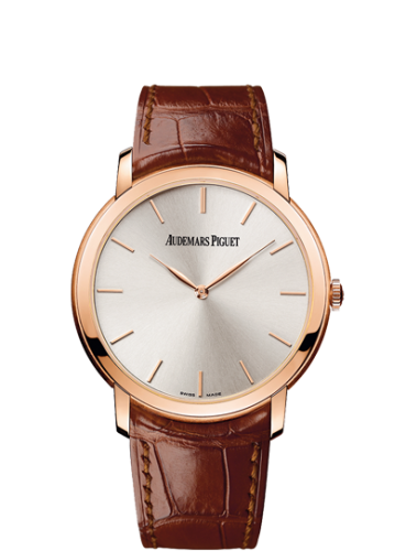 Audemars Piguet Jules Audemars 15180 Extra-Thin Pink Gold / Silver 15180OR.OO.A088CR.01