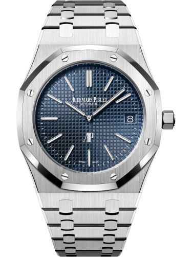 Audemars Piguet Royal Oak Extra-Thin Stainless Steel / Blue 15202ST.OO.1240ST.01