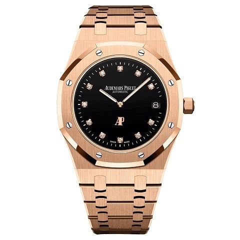 Audemars Piguet Royal Oak Extra-Thin Pink Gold / Japan 15207OR.OO.1240OR.01
