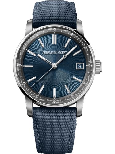 Audemars Piguet CODE 11.59 Automatic Stainless Steel / Blue / Fabric 15210ST.OO.A348KB.01
