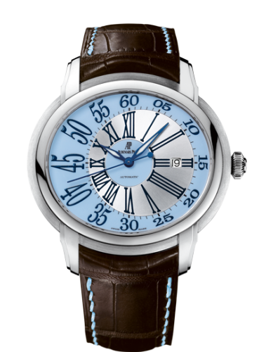 Audemars Piguet Millenary Self-Winding White Gold / Blue 15320BC.OO.D093CR.01